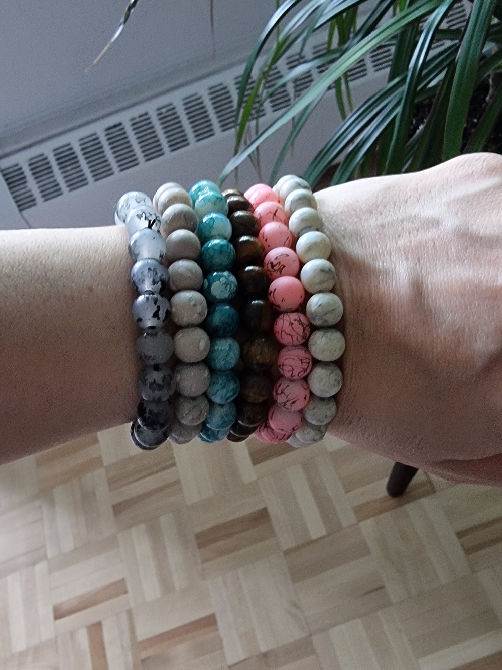 6 bracelets